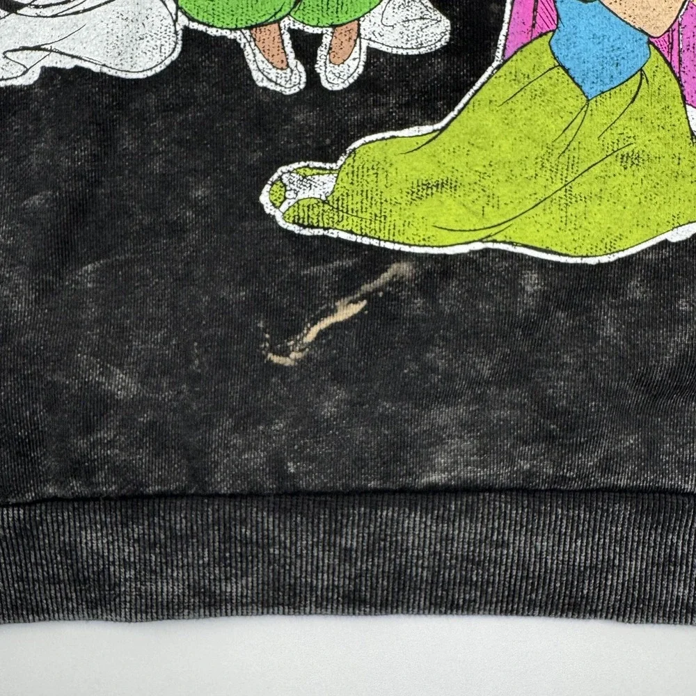Disney Princess Sweatshirt Girls XL 14/16 Squad Cinderella Aurora Crewneck Pullo